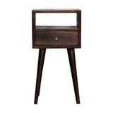 Mini Walnut Bedside-1