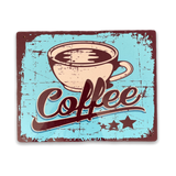 Vintage Metal Sign - Retro Coffee Sign