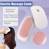 Portable Beauty Tool Scalp Comb - Electric Head Massage Comb, Body Relaxing High-Frequency Vibration Head Massager