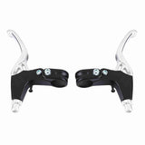 1 Pair Aluminium Alloy Mountain Bike Bicycle Cycling Brake Level Handles (Black)