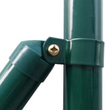 vidaXL Euro Fence Steel 10x1.2 m Green