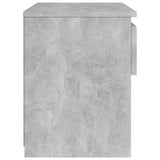 vidaXL Bedside Cabinet Concrete Grey 40x30x39 cm Engineered Wood