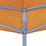 vidaXL Party Tent Roof 4.5x3 m Orange 270 g/m²