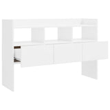 vidaXL Sideboard High Gloss White 105x30x70 cm Engineered Wood