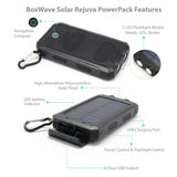 20000mAh Solar Power Bank Waterproof 2USB LED Solar Battery Charger For Cell Phone