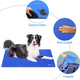 Dog Cooling Mat Non-Toxic Self Cool Gel Dog bed Mat For Pets , Prevent Overheating During Rest & Sleep