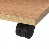 vidaXL Rolling Shelf 50x35x42 cm Oak