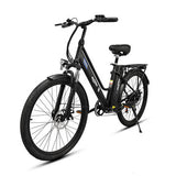 ONESPORT OT18 Electric Bike Upgarde Version 7-Speed 36V 14.4Ah Battery 250W Motor 26inch Tires 40-60KM Max Mileage 135KG Max Load Electric Bicycle