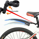 2x Bicycle Guard Mud Flap Fenders Set Mountain Bike Mudguards Front Rear Set