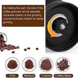 Manual Coffee Bean Grinder , Hand Coffee Grinderc Burr, Hand Crank