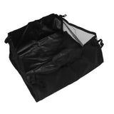 Wheelchair Underneath Bag 600D Oxford Cloth Movable Under Seat Basket for Rollator Walker Black