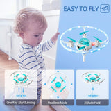 Kids And Beginners Mini Drone V5 RC Quadcopter With 1080P HD Wide Angle Camera