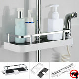 No Drilling Shower Shelf Bathroom Shower Caddy Rack Storage Organiser