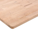 vidaXL Bathroom Countertop 80x40x1.5 cm Untreated Solid Wood