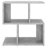 vidaXL Bedside Cabinet Concrete Grey 50x30x51.5 cm Engineered Wood