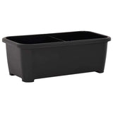 vidaXL Raised Bed 77x38.7x82 cm PP