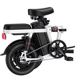 ENGWE T14 10Ah 48V 250W 14inch Folding Electric Bike 25km/h Max Speed 35-80km Mileage Range E Bike For City Road