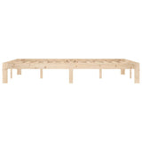 vidaXL Bed Frame without Mattress Solid Wood Pine 140x200cm