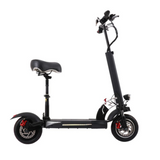 Emoko HVD-3 Electric Scooter  48V 15Ah Battery 800W Motor 10inch Tires 45-60KM Mileage Doube Disc Brake Folding E-Scooter w/ Seat