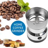 Electric Coffee Grinder Grinding Milling Nut Bean Spice Matte Blade Blender