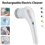 Rechargeable Electric Cordless Cleaning Brush Spin Scrubber Turbo Scrub Cleaner