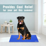 Dog Cooling Mat Non-Toxic Self Cool Gel Dog bed Mat For Pets , Prevent Overheating During Rest & Sleep