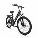 ONESPORT OT18 Electric Bike Upgarde Version 7-Speed 36V 14.4Ah Battery 250W Motor 26inch Tires 40-60KM Max Mileage 135KG Max Load Electric Bicycle