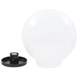 vidaXL LED Bowl Lamps 2 pcs Spherical 40 cm PMMA