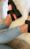 Velcro Strap Chunky Sandals