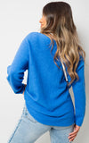 Oversized Long Sleeve Knitted Jumper