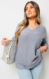 Oversized Long Sleeve Knitted Jumper