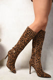 Side Zip Stiletto Boots