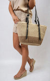 Straw Tote Woven Bag