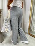 Drawstring Elastic Waist Lounge Trouser