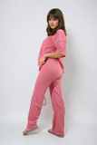 Cheesecloth Pattern Top and Trouser Co-ord Set