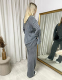 Knitted Long Sleeve Top and Trouser Co-ord Set