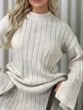 Knitted Long Sleeve Top and Trouser Co-ord Set