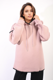 Blanket Stich Knitted Hoodie