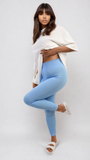 High Waisted Wide Band Leggings