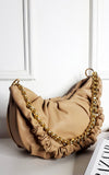 Shoulder Bag with Chain Detail