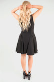 Button Front Detail Mini Dress
