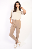 Cargo Pocket Trouser with Drawstring