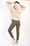 Cargo Pocket Trouser with Drawstring