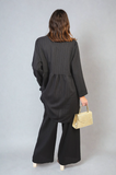 Oversized Collared Button Down Long Sleeve Top and Trouser Co-ord Set