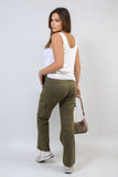 Flap Pocket Cargo Jeans