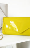 Patent Envelope Clutch Bag