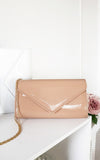 Patent Envelope Clutch Bag