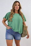 Ruffle Short Sleeve Top