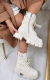 Block Heel Chunky Ankle Boots