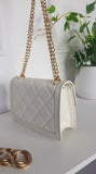 Quilted Chain Detail Handbag